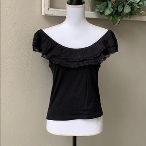 NWT brave soul London ruffle top